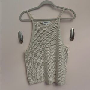 Banana Republic Cream Knit Top